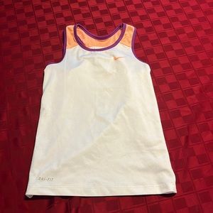White Nike tank top!!!